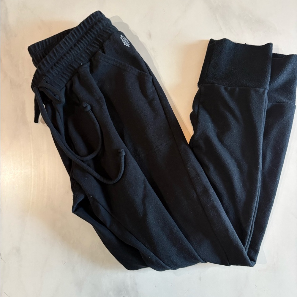 FP Movement by Free People Black Drawstring Jogger Pants
